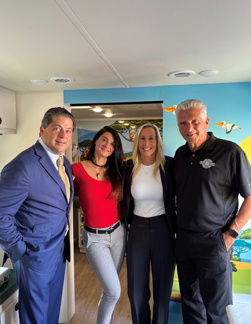 ESSEX COUNTY EXECUTIVE DIVINCENZO AND RWJBARNABAS HEALTH UNVEIL MOBILE HEALTH UNIT FOR PEDIATRIC VACCINES AND SCREENINGS Second Mobile Health Unit Complements Original Van Introduced during Pandemic